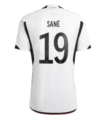 Tyskland Leroy Sane #19 Hemmatröja VM 2022 Kortärmad
